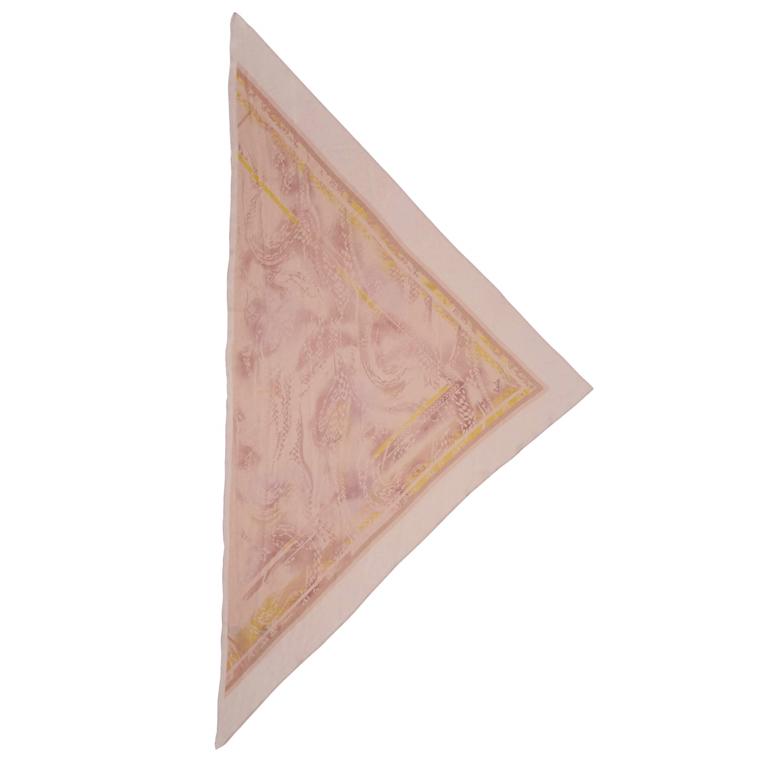 Lala Berlin Triangle Heritage Wave, Cream Pink Swirl 